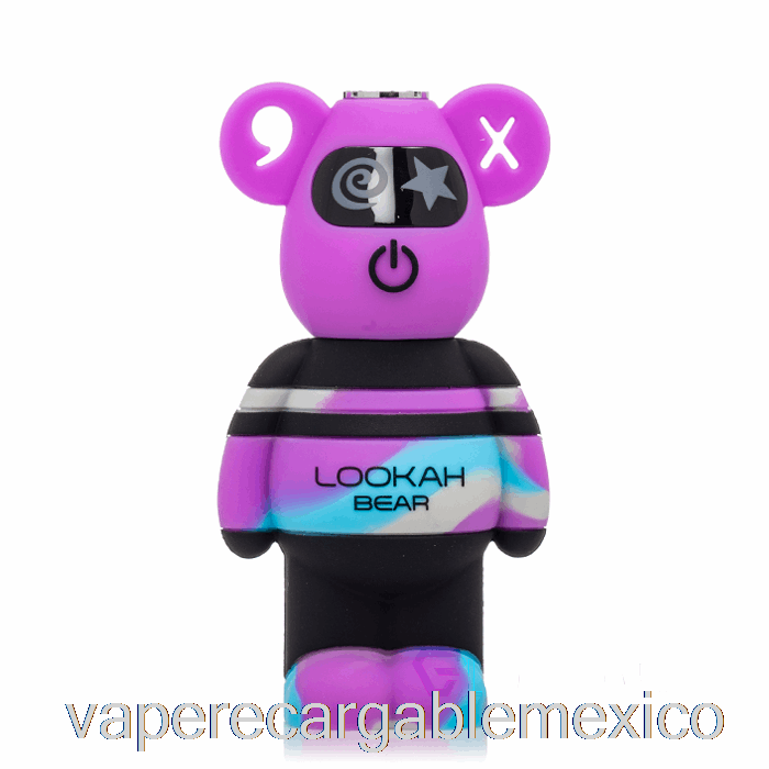 Vape Recargable Lookah Bear 510 Batería Tie-dye Morado